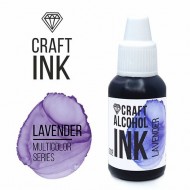 Алкогольные чернила Craft Alcohol INK, Lavender (Лавандовый) (20мл)